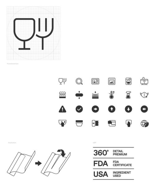 融合極簡美學與科技 Cleanlab 韓國食品包裝的品牌形象平面設(shè)計解析